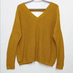 Mustard sweater